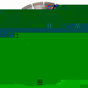 Disc Diamantat Profesional pentru ABRAZIVE  D=300mm 