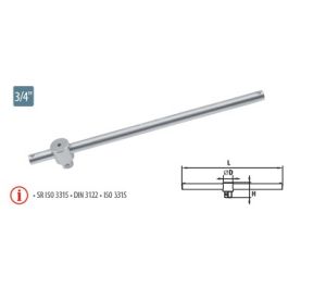 Antrenor cu pârghie glisantă 3/4”